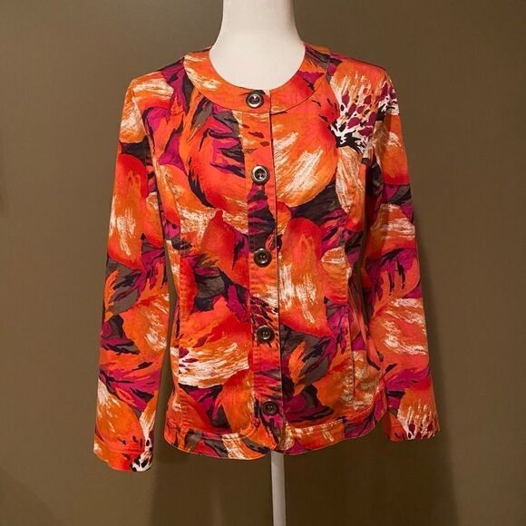 Chico’s Additions Jacket Size 1 Medium - Picture 2 of 12